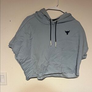 Women's Blue Project Rock Hoodie Top